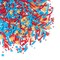 Sprinkles, Patriotic Edible Sprinkle Mix, Red Blue Gold, 4th of July, Perfect for Cake Decorations, Baking, Ice Cream, Cookies, Cupcake Topper For Birthday, Dairy Free, 4 ounces (Patriotic)